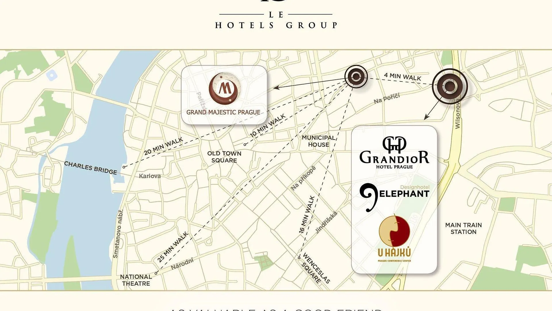 Grand Majestic Hotel Prag